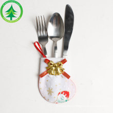 8pcs Christmas Decorations Snowman Kitchen Tableware Holder bag Party gift Xmas ornament Christmas decorations for home table